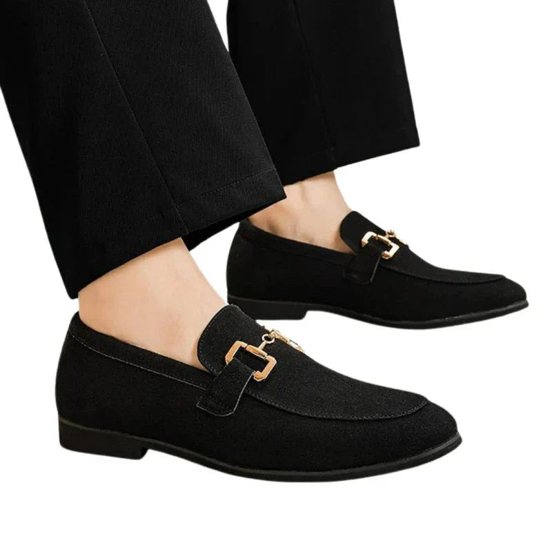 Mocassins de camurça de luxo