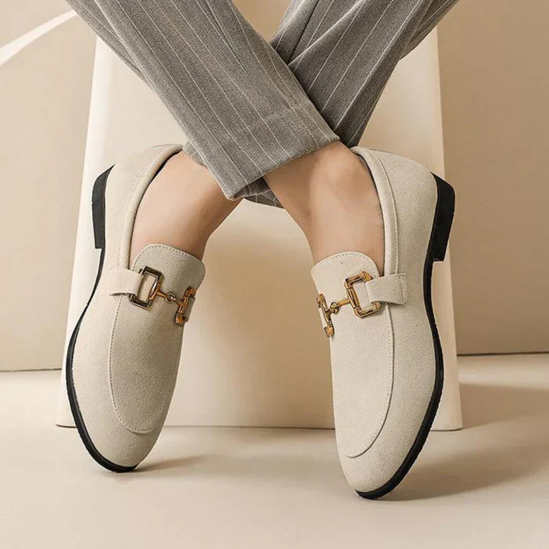 Mocassins de camurça de luxo