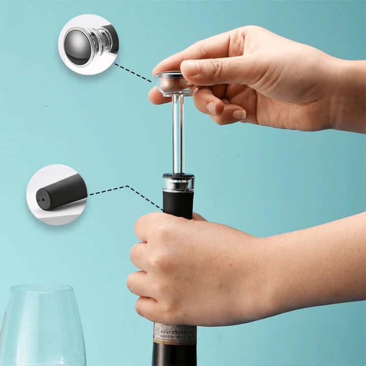 Kit Abridor de Vinhos Elétrico Itália™ - 20% OFF